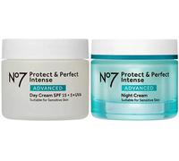 (confezione singola) No7 Protect & Perfect Day & Night Cream Bundle Set (50 ml ciascuno)