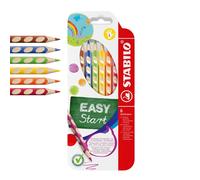 STABILO EASY START - LEFT - 6 EASY COLOR PER MANCINI