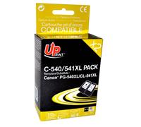 Confezione UPrint compatibile con CANON PG-540 XL/CL-541 XL, 2 cartucce - Nouvo