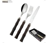Confezione vetrina 1 pezzo pala lasagne acqua eme, Acciaio 18/10 AISI 304 lucido manicatura acrilica multicolor