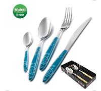 Confezione vetrina 2 pezzi insalata Vero Trinacria Verde 31, inox 18/0 cromo