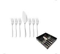 Confezione vetrina 7 pezzi dolce armonia, Acciaio inox Aisi 304 lucido, spessore 3 mm cromo