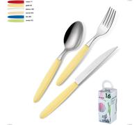 Confezione You&Me 16 pezzi Light, acciaio 18.c multicolor