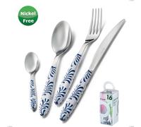 Confezione You&Me 16 pezzi Vero Mediterraneo Bianco 19, Acciaio 18/0, spessore 2,50 mm cromo