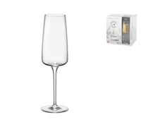 Confezioni 6 Calici In Vetro Nexo Flute cl 24 Trasparente Bormioli Rocco