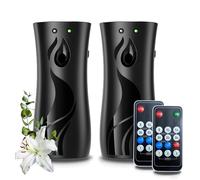 confezioni di erogatore automatico di deodorante per ambienti, supporto per spruzzatore a parete o indipendente, impostazioni di tempo multiple