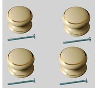 Confezioni Di White, Cream, Nero Cabinet Cassetto Manopole Singolo Linea Dorata