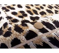 Confezioni Giuliana Coppia federe Cuscino 50x80 cm - N. 2 Federa per guanciale Leopardate Leopardato