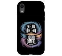 Confianza en Dios Salms 56:3 Versetto Bibbia Spagnolo Cristiano Custodia per iPhone XR