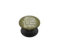 Confidate nel Signore per sempre | Isaia 26:4 Tipografia biblica PopSockets PopGrip Adesivo