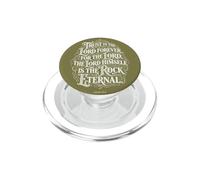 Confidate nel Signore per sempre | Isaia 26:4 Tipografia biblica PopSockets PopGrip per MagSafe
