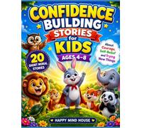 Confidence Building Stories for Kids Ages 4-8: 20 Short Moral Stories About Courage, Self-Belief and Trying New Things | Fun Animal Adventures for Boys and Girls