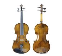 Configurazione In Ebano Con Custodia Per Pianoforte, Violino Modellato A Mano, Dimensioni 4/4
