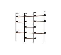 Configurazione scaffalatura Rhomb IF2 &IF4 & IF5 & in Noce laccato