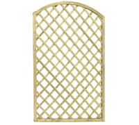 Confine PANNELLO GRIGLIATO CON ARCO IN LEGNO cm. 90x160/180 h