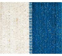 Confine RETE OMBREGGIANTE ROTOLO MT. 100 Col. Bianco/Azzurro H. cm. 400 400 MQ