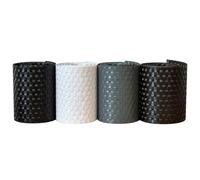 Confine striscia frangivista in tecno rattan cm. 19x204 col. testa di moro - Confine