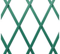 Confine TRALICCIO ESTENSIBILE IN PVC col. Verde cm. 300x100