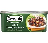 Confit francese di melanzane in olio vergine di oliva Cassegrain-Confit d melanzane a l huile d olive vierge - 375 gr