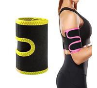 Confitone Arm Trimmers,Confitone Arm Toning, Arms Shaper Bands with Adjustable Compression Trimmers,for Women Men Daily Activities and Mini Workouts At Home (Yellow,2 PCS)