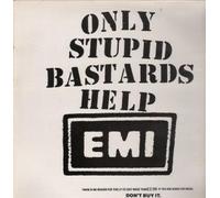 CONFLICT - ONLY STUPID BASTARDS HELP (VINYL) EMI LP (VINYL) UK NEW ARMY RECORDS 1985