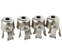 Confon AG 71704 Spikes Spider Fix Set di Clip 17Mm Set di 4 Pezzi per Lo Spik
