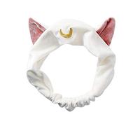 Confortevole cerchietto per capelli da donna con orecchie da gatto, elegante e pratico, accessorio per capelli per tutti i giorni, colore bianco
