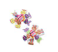 Confortevole clip per capelli pasquali con decorazione coniglio tema vacanza forcina per capelli festa primaverile clip per capelli per bambini