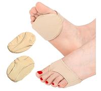 Confortevole Cuscinetto Metatarsale con Traspirante Morbido Lycra Tessuto, Unisex Metà Iarda Pastiglie per Sollievo dal Dolore, Invisibile Piedi Infradito Copertura per Alleviare Il Pressione