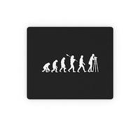 Confortevole Tappetino per Mouse, Evolving Surveyors Measuring Gags Tee Shirt Hilarious Tappetino per Il Mouse Bordi Cuciti Gaming Mousepad per Ufficio Laptop Casa