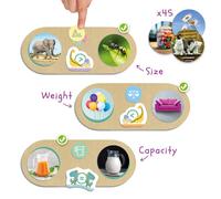 Confronta Dinosauri e Dimensioni, Gioco Educativo per Bambini 3-8 Anni