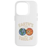 Confronto Terra "Il gemello della Terra" del sistema solare Custodia per iPhone 14 Pro