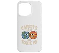 Confronto Terra "Il gemello della Terra" del sistema solare Custodia per iPhone 14 Pro Max