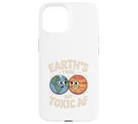 Confronto Terra "Il gemello della Terra" del sistema solare Custodia per iPhone 15
