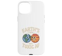 Confronto Terra "Il gemello della Terra" del sistema solare Custodia per iPhone 15 Plus