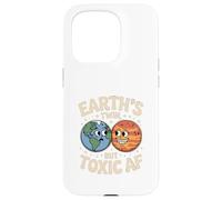 Confronto Terra "Il gemello della Terra" del sistema solare Custodia per iPhone 15 Pro