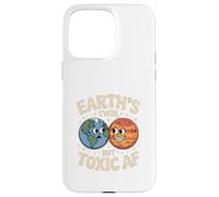 Confronto Terra "Il gemello della Terra" del sistema solare Custodia per iPhone 15 Pro Max