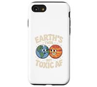 Confronto Terra "Il gemello della Terra" del sistema solare Custodia per iPhone SE (2020) / 7 / 8