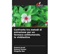 Confronto tra metodi di estrazione per un farmaco antitumorale, la vinblastina