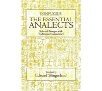 Confucius The Essential Analects (Copertina rigida) Hackett Classics