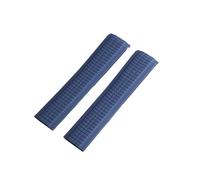 Cong Yi 21mm Black Blue Green Curved End Silicone Gomma in gomma Adatta for Patek Aquanaut Philippe compatibile con 5164a 5167A-001 cinturino cinturino(Blue)