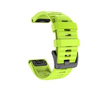 Cong Yi Cinturino a banda compatibile con Garmin Fenix 6 6x Pro Quick Compatibile con cinturino da 22 mm 26mm Fenix 5 5x Plus a rilascio rapido in silicone(Green,22mm for Fenix6 5)
