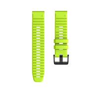 Cong Yi Cinturino compatibile con Coros Vertix 2 VertiTix2 Sport Silicone Watch Band QuickFit Braccialetto da polso da polso da polso Accessori sostitutivi(Green)