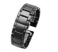 Cong Yi Cinturino Da 20 Mm 22 In Ceramica Tra Acciaio Inossidabile Compatibile Con Huawei Smart Watch GT2/watch 2pro Orologio Samsung(B black,20mm)