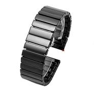 Cong Yi Cinturino Da 20 Mm 22 In Ceramica Tra Acciaio Inossidabile Compatibile Con Huawei Smart Watch GT2/watch 2pro Orologio Samsung(C black,16mm)