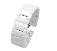 Cong Yi Cinturino Da 20 Mm 22 In Ceramica Tra Acciaio Inossidabile Compatibile Con Huawei Smart Watch GT2/watch 2pro Orologio Samsung(B white,16mm)