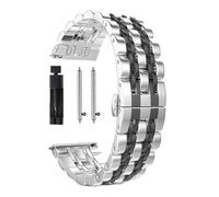 Cong Yi Cinturino in acciaio inossidabile compatibile con Galaxy Watch 3 LTE 41mm 45mm Cinturino Bracciale for Gear Sport/S2 S3 42mm 46mm 20mm 22mm Cinturini(Silver,For Galaxy 42mm)