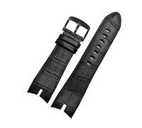 Cong Yi Cinturino In Vera Pelle 26mm Compatibile Con Roger Dubuis Compatible with Cinturino Serie EXCALIBUR Quadrante 42mm RDDBEX0405 Accessori Uomo(Black black)