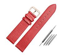 Cong Yi Lizard Modello Cinturino In Vera Pelle 10 12 14 16mm 18 20mm Orologio Semplice Elegante Cinturino Da Polso, 6 mm, Acetato, Nessuna pietra preziosa
