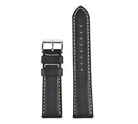 Cong Yi Olio abbronzato in pelle 22mm 20mm 18mm orologi a sguardo a sguardo a sguardo rapido cinturino cinturino marrone compatibile con uomini donne compatibili con fossile(Black grey-S,18mm)